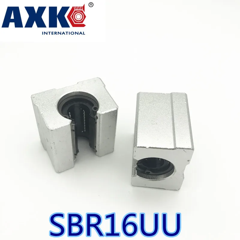 Axk 4pcs/lot Free Shipping Sbr16uu 16mm Linear Ball Bearing Block Cnc Router Sbr16
Axk 4pcs/lot Free Shipping Sbr16uu 16mm Linear Ball Bearing Block Cnc Router Sbr16