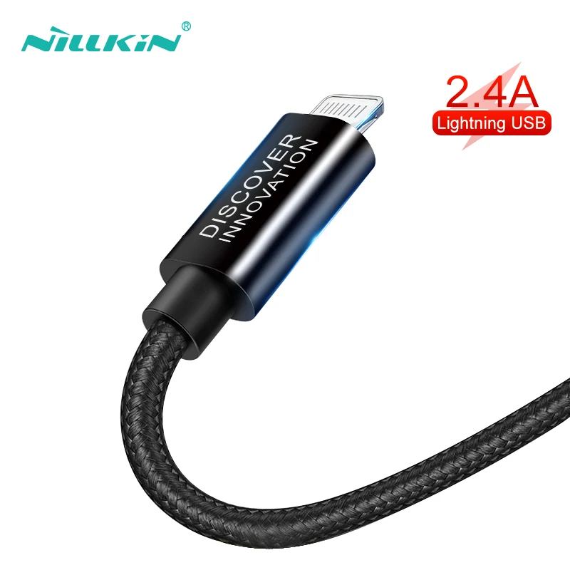 Кабель NILLKIN для мобильного телефона iPhone 5S 5 se 6 6s USB кабель передачи данных iPad xr x xs 7 8