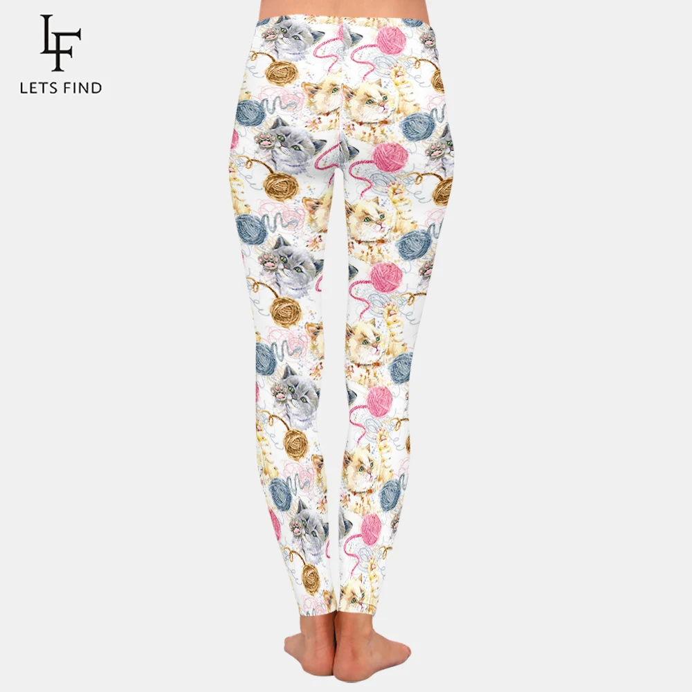 New Arrival Cute Cat Printed Leggings Mid Waist Fitness Leggins Plus Size Women Ankle-Length Cat Play Ball of Yarn Legging
New Arrival Cute Cat Printed Leggings Mid Waist Fitness Leggins Plus Size Women Ankle-Length Cat Play Ball of Yarn Legging