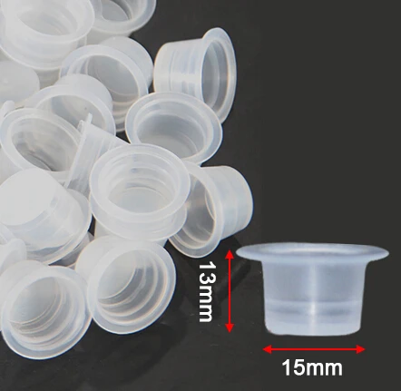 2000101 /1000pcs 15mm Large Size Clear White Tattoo Ink Cups For Permanent Makeup Caps Supply
2000101 /1000pcs 15mm Large Size Clear White Tattoo Ink Cups For Permanent Makeup Caps Supply