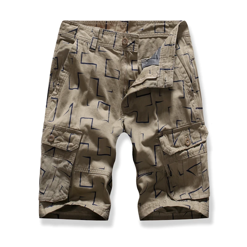 Mens Summer Cargo Shorts New Streetwear Geometric Printing Cotton Short Pants Multi Pocket Comfortable Pantalones Cortos Hombre
Mens Summer Cargo Shorts New Streetwear Geometric Printing Cotton Short Pants Multi Pocket Comfortable Pantalones Cortos Hombre