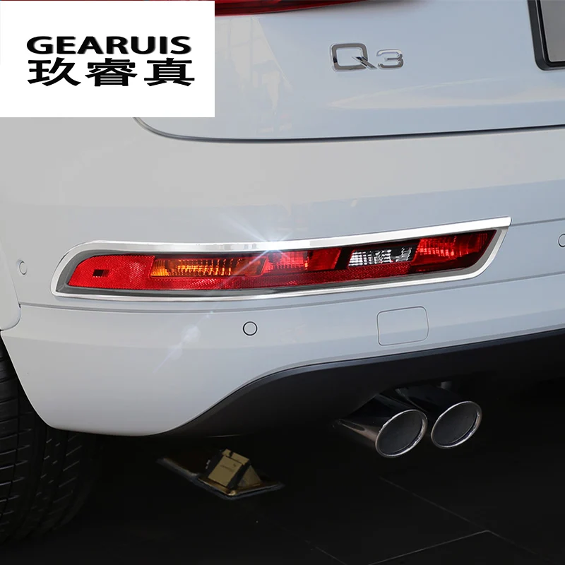 Car Styling Rear Fog Light Cover Tail Fog Lights Cover Frame ABS Stickers decoration Exterior Accessories For Audi Q3 2013-2017
Car Styling Rear Fog Light Cover Tail Fog Lights Cover Frame ABS Stickers decoration Exterior Accessories For Audi Q3 2013-2017