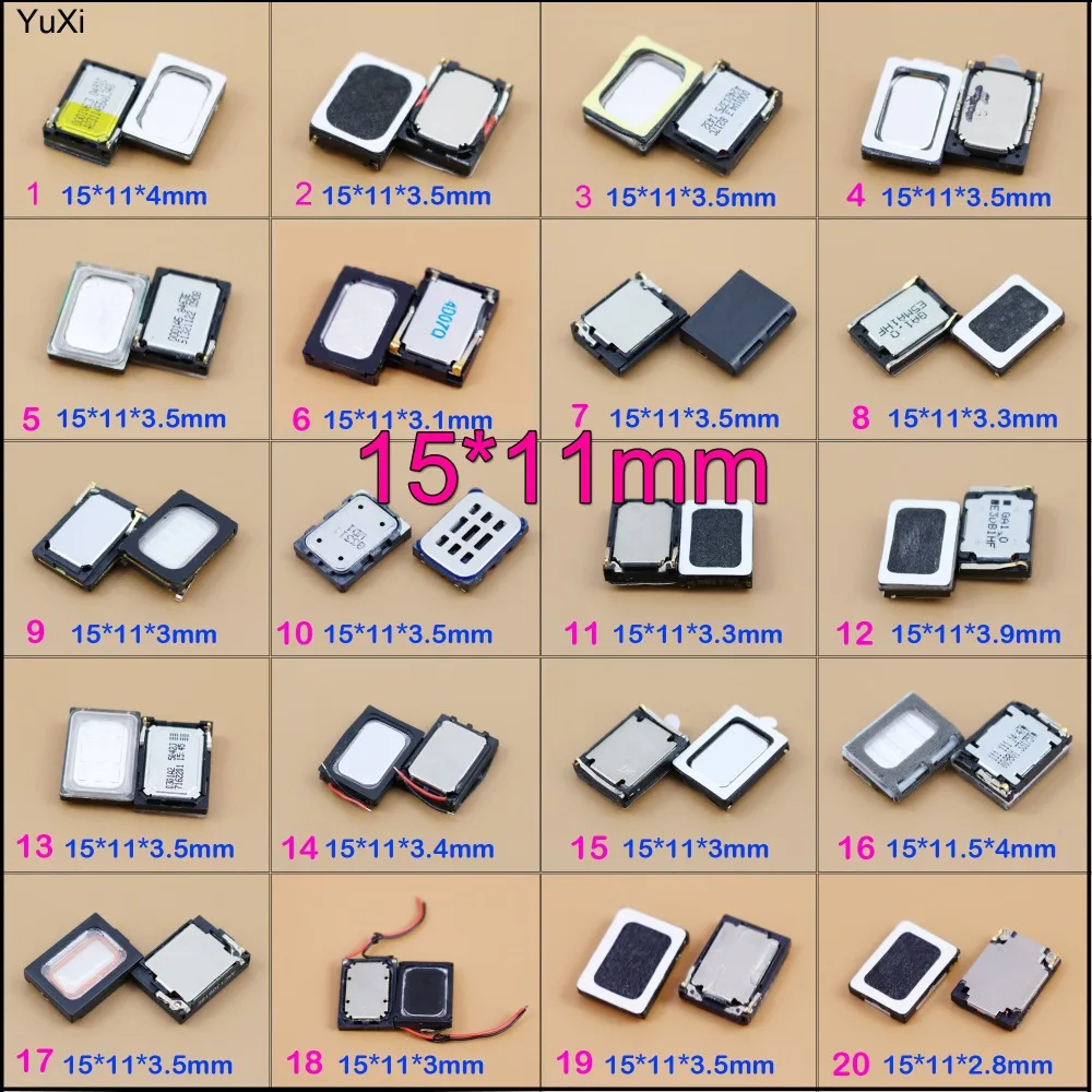 YuXi Loudspeaker back speaker buzzer ringer Speaker For Nokia Huawei ZTE Coolpad Lenovo Oppo speaker 15*11mm
YuXi Loudspeaker back speaker buzzer ringer Speaker For Nokia Huawei ZTE Coolpad Lenovo Oppo speaker 15*11mm