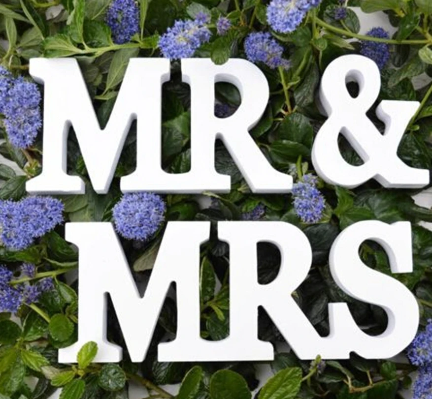 1 Set Vintage Mr & Mrs Wooden Letters for Wedding Decoration Sign Top Table Present Decor
1 Set Vintage Mr & Mrs Wooden Letters for Wedding Decoration Sign Top Table Present Decor