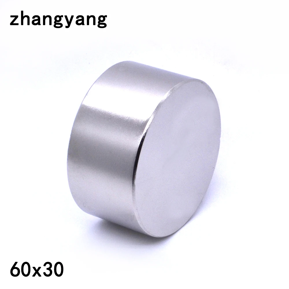 2pcs Neodymium magnet 60x30 mm gallium metal new super strong round magnets 60*30 Neodimio magnet powerful permanent magnetic
2pcs Neodymium magnet 60x30 mm gallium metal new super strong round magnets 60*30 Neodimio magnet powerful permanent magnetic