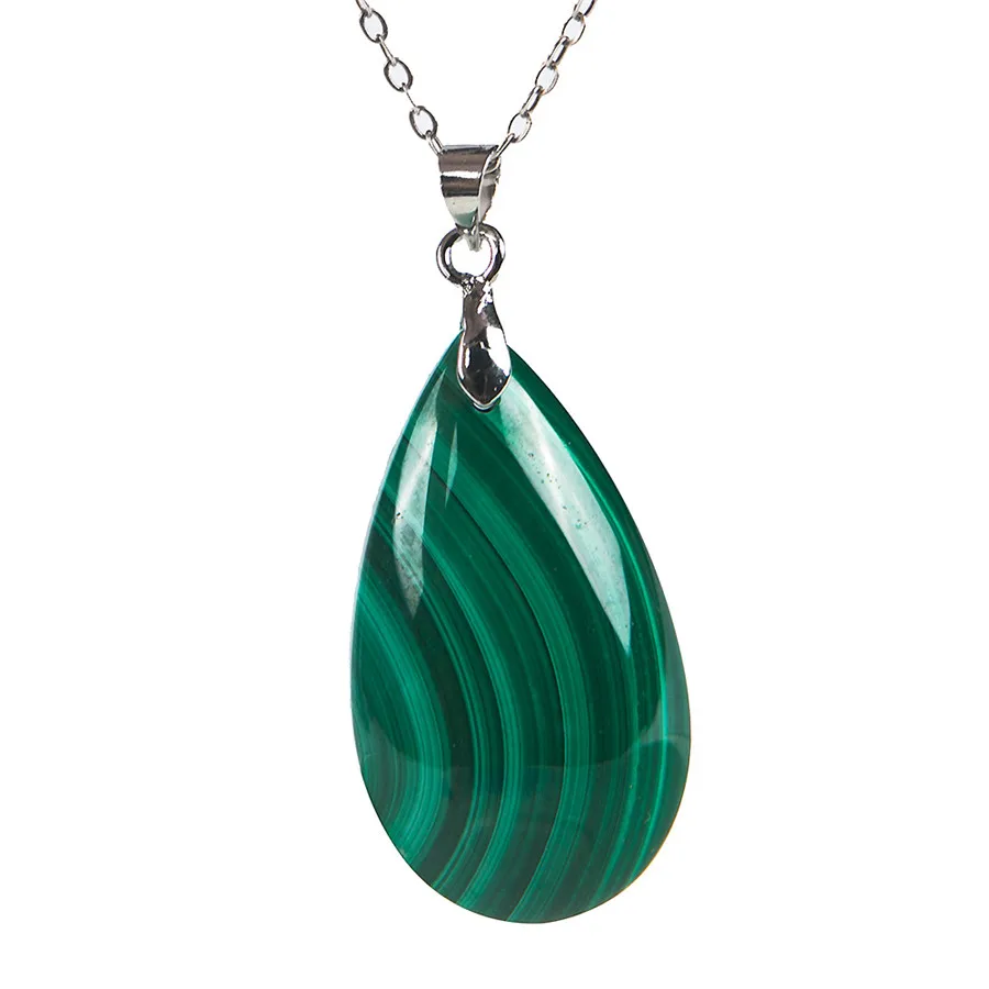 Natural Green Chrysocolla Malachite Stone Waterdrop Bead Women Trendy Pendant 33x19x8mm
Natural Green Chrysocolla Malachite Stone Waterdrop Bead Women Trendy Pendant 33x19x8mm