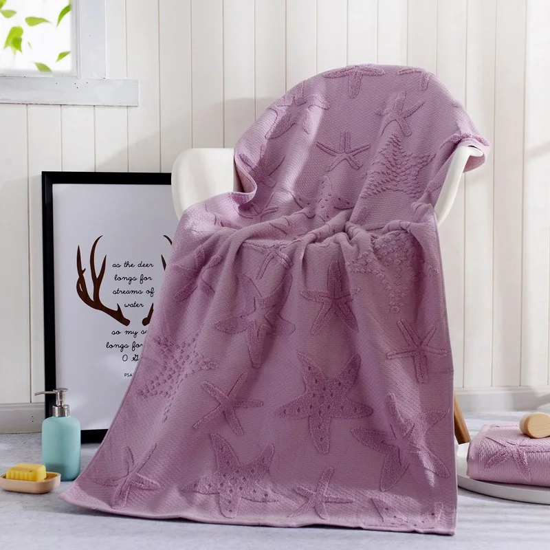Leaves Starfish Home Cotton Bath Towels for Adults 70*140cm Men Women Camping Travel Yoga Sport Shower Towels Bathroom Absorbent
Leaves Starfish Home Cotton Bath Towels for Adults 70*140cm Men Women Camping Travel Yoga Sport Shower Towels Bathroom Absorbent