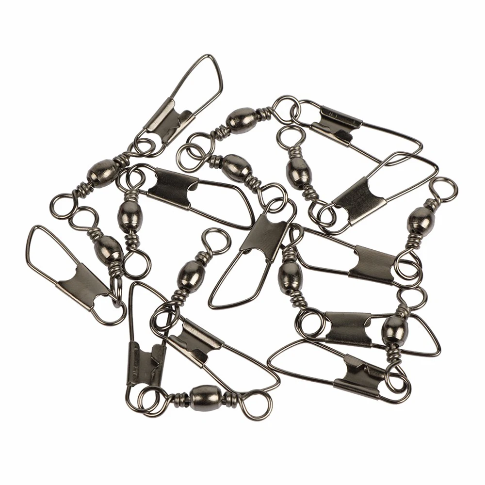 300pcs/set Mix size Fishing Swivels Snap Stainless Steel Connector Rolling Solid Split Rings Interlock Fishing Accessories pesca
300pcs/set Mix size Fishing Swivels Snap Stainless Steel Connector Rolling Solid Split Rings Interlock Fishing Accessories pesca