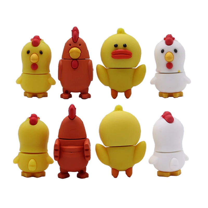 Pendrive cartoon Chicken usb flash drive 4GB 8GB 16GB 32GB 64GB cute animal memoria usb stick creative gift pen drive cle usb2.0
Pendrive cartoon Chicken usb flash drive 4GB 8GB 16GB 32GB 64GB cute animal memoria usb stick creative gift pen drive cle usb2.0