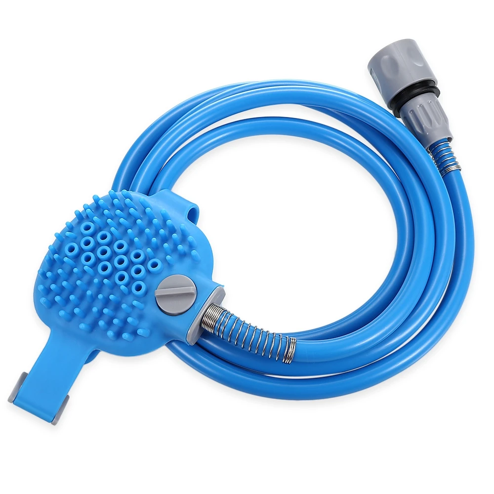 Pet Bathing Tool Combination of Shower Sprayer and Scrubber for Indoor Outdoor Use
Pet Bathing Tool Combination of Shower Sprayer and Scrubber for Indoor Outdoor Use
