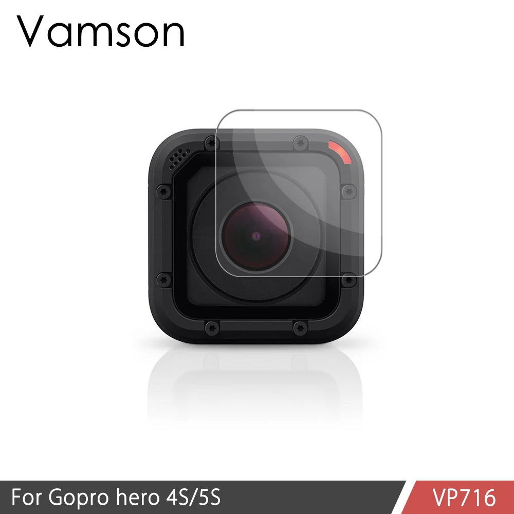 Vamson для Gopro hero 5 SESSION 4S аксессуары Защитная крышка экрана объектива пленка камеры