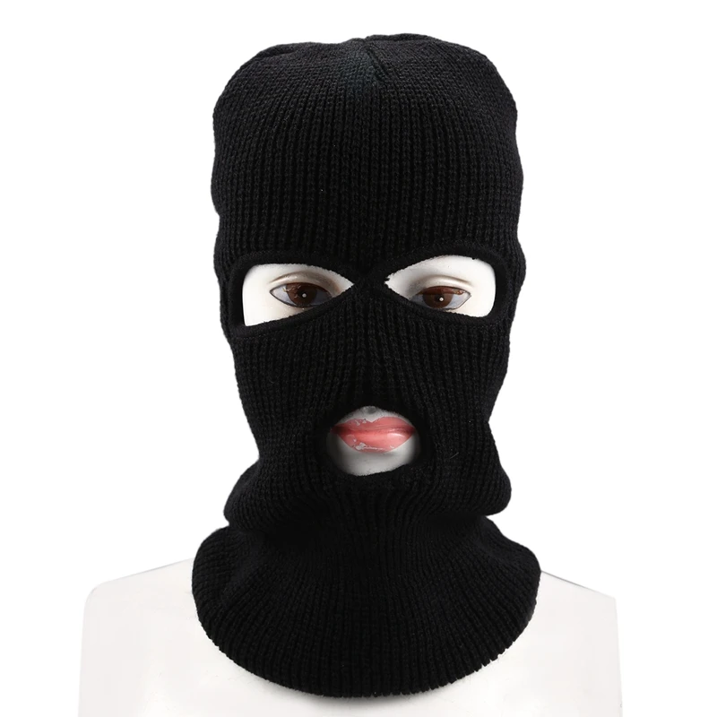 For Balaclava Black Mask Thinsulate Winter Sas Style Army Ski Knitted Neck Warmer