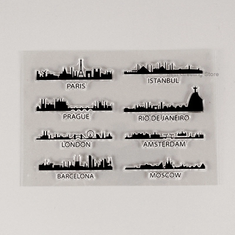 european city night clear stamps for card making and scrapbooking diy crafting stamps
european city night clear stamps for card making and scrapbooking diy crafting stamps