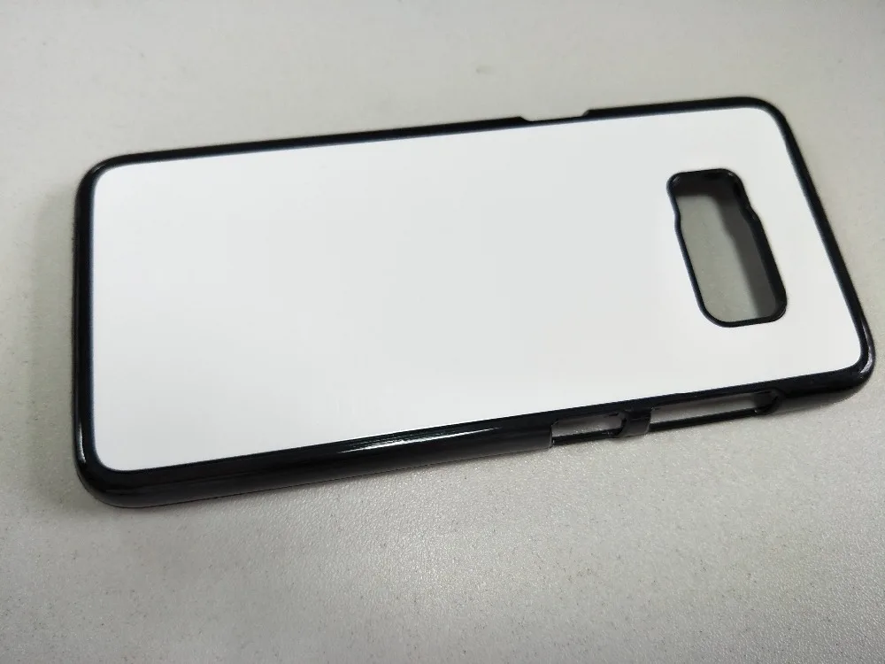 Для SAMSUNG galaxy S8/S8 plus 2d Сублимация жесткая пластмассовая крышка с пустой печатной