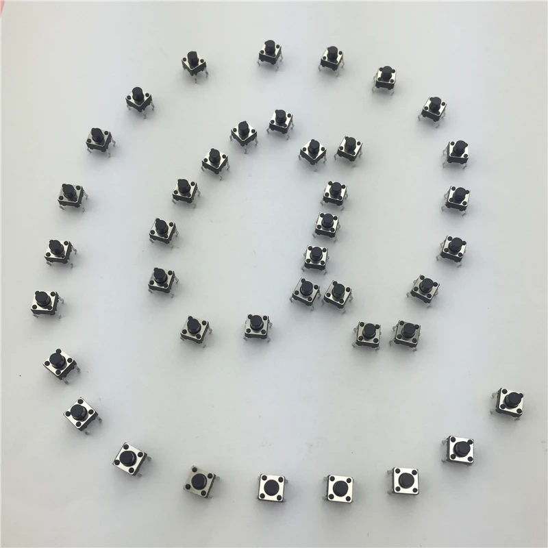 50pcs/lot 6x6x6MM 4PIN G91 Tactile Tact Push Button Micro Switch Direct Self-Reset DIP Top Copper Free Shipping
50pcs/lot 6x6x6MM 4PIN G91 Tactile Tact Push Button Micro Switch Direct Self-Reset DIP Top Copper Free Shipping