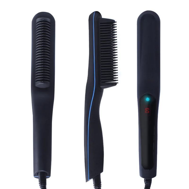 Electric Comb Hair Straightening Brush Portable Men's Fast Beard Comb Women's Hair Straightener Multi-functional Hair Curler
Electric Comb Hair Straightening Brush Portable Men's Fast Beard Comb Women's Hair Straightener Multi-functional Hair Curler