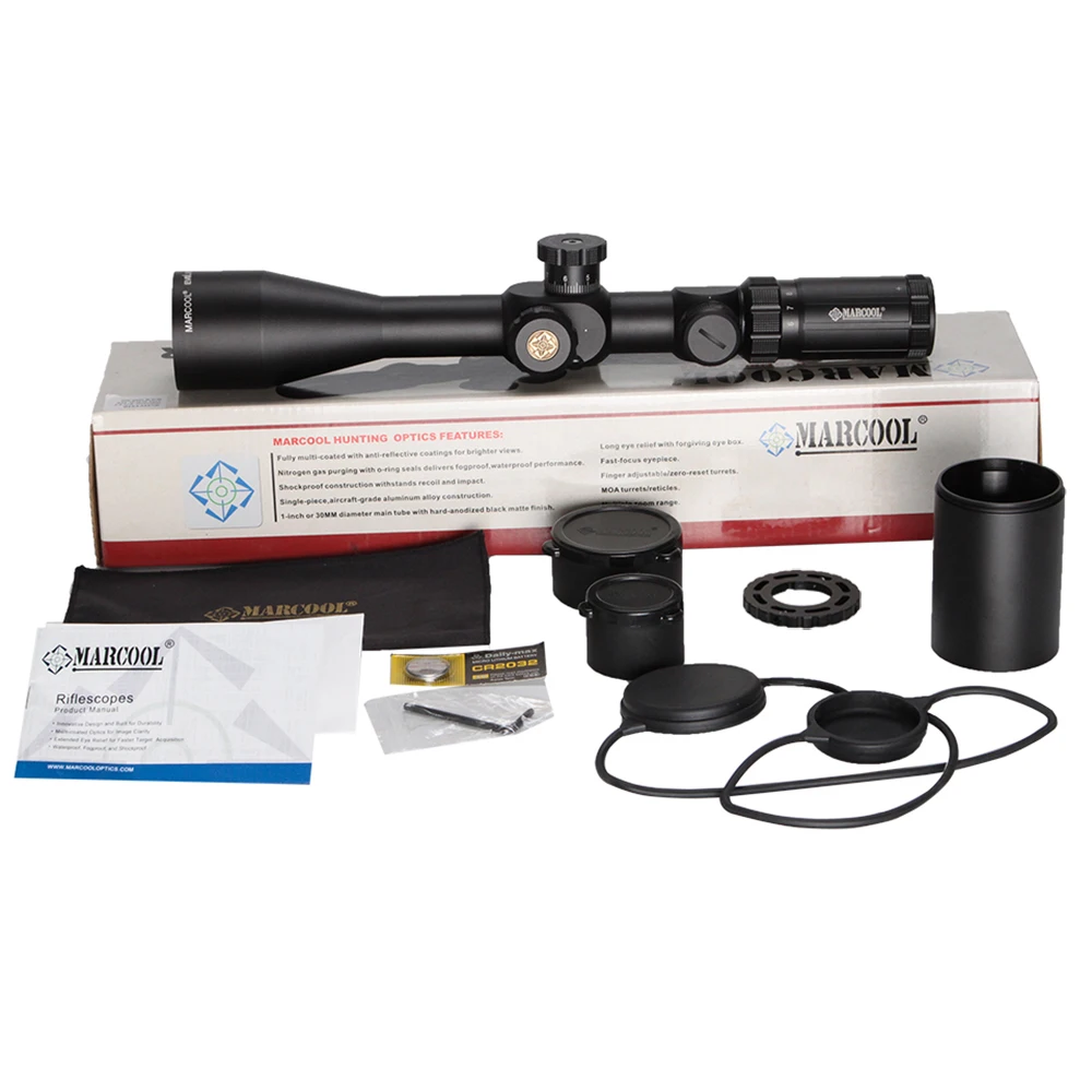 MARCOOL Weapons 6-24X50 FFP Night Telescopic Optical Hunting Riflescope Collimator Guns Sight For Tactical Sniper Air Rifles
MARCOOL Weapons 6-24X50 FFP Night Telescopic Optical Hunting Riflescope Collimator Guns Sight For Tactical Sniper Air Rifles