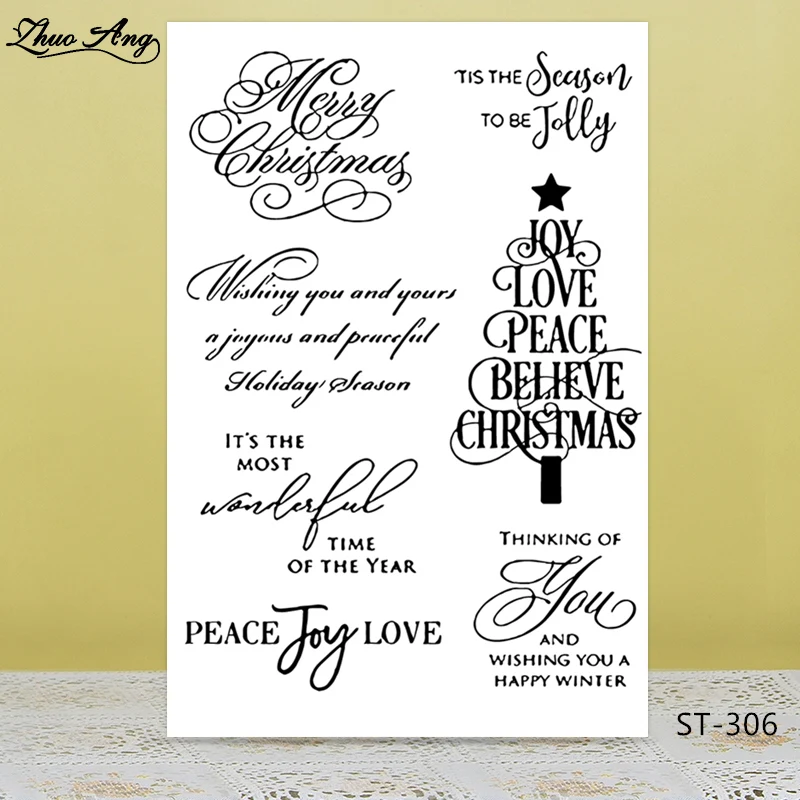 Merry christmas Transparent Silicone Stamp/Seal for DIY Scrapbooking/Photo Album Decorative Card Making Clear Stamps Supplies
Merry christmas Transparent Silicone Stamp/Seal for DIY Scrapbooking/Photo Album Decorative Card Making Clear Stamps Supplies