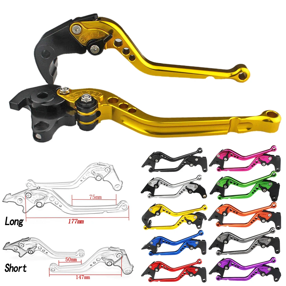 Short & Long For Suzuki GSXR600 GSXR750 2011 2012 2013 2014 2015 2016 GSXR1000 2009-2016 K9 K11 Motorcycle Brake Clutch Levers
Short & Long For Suzuki GSXR600 GSXR750 2011 2012 2013 2014 2015 2016 GSXR1000 2009-2016 K9 K11 Motorcycle Brake Clutch Levers