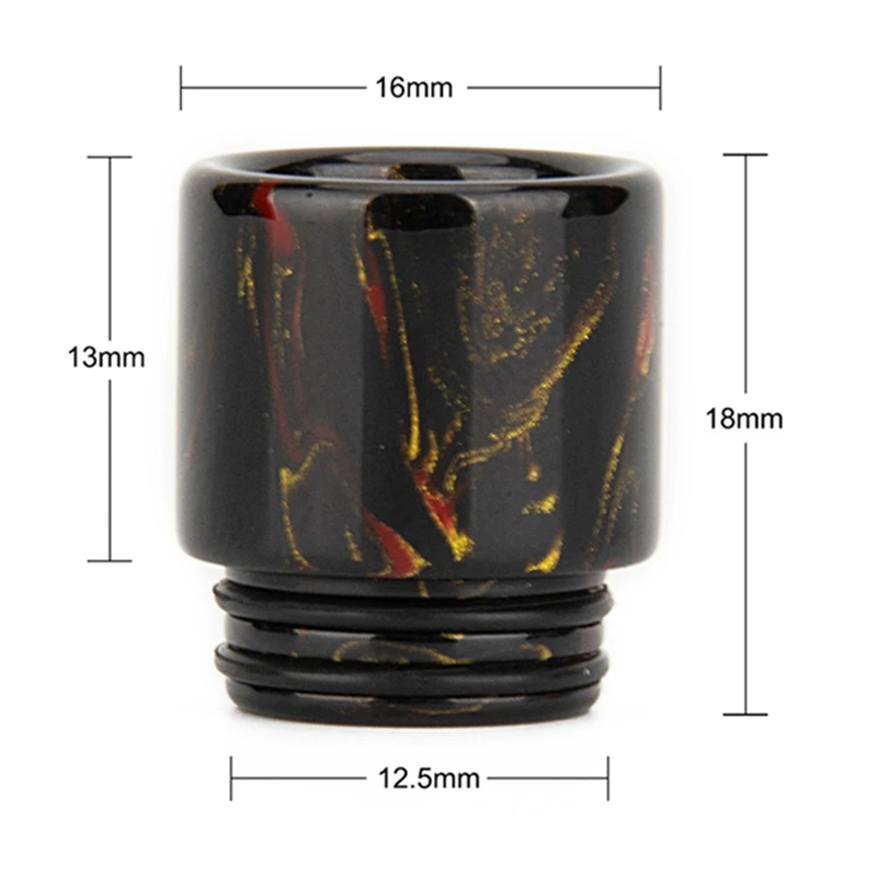 6Pcs/set 810 Drip Tips Epoxy Resin Drip Tip 810 Mouthpiece For V8 RDA Atomizers Vape Accessories 
6Pcs/set 810 Drip Tips Epoxy Resin Drip Tip 810 Mouthpiece For V8 RDA Atomizers Vape Accessories