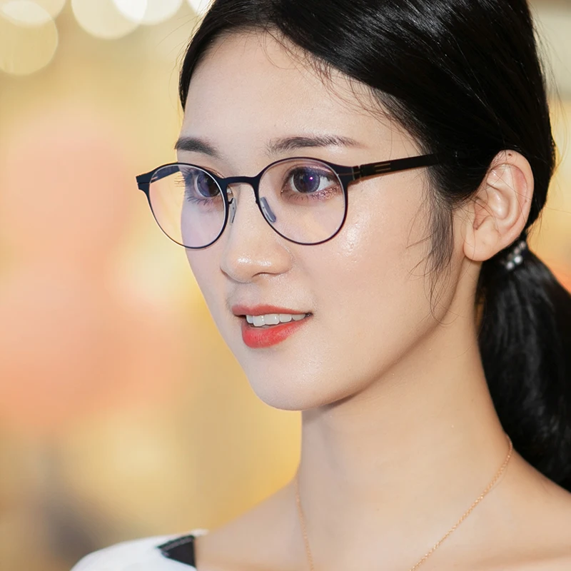 2018 New Eyeglasses frame Women Round glasses frame ultra light slim men's myopia prescription glasses frame
2018 New Eyeglasses frame Women Round glasses frame ultra light slim men's myopia prescription glasses frame