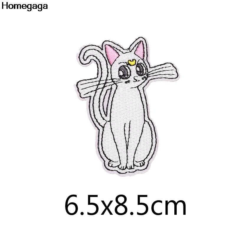 Homegaga cartoon cat applique patches diy iron on para shoe jeans bag shirt clothes punk stickers embroideried badges D1931
Homegaga cartoon cat applique patches diy iron on para shoe jeans bag shirt clothes punk stickers embroideried badges D1931