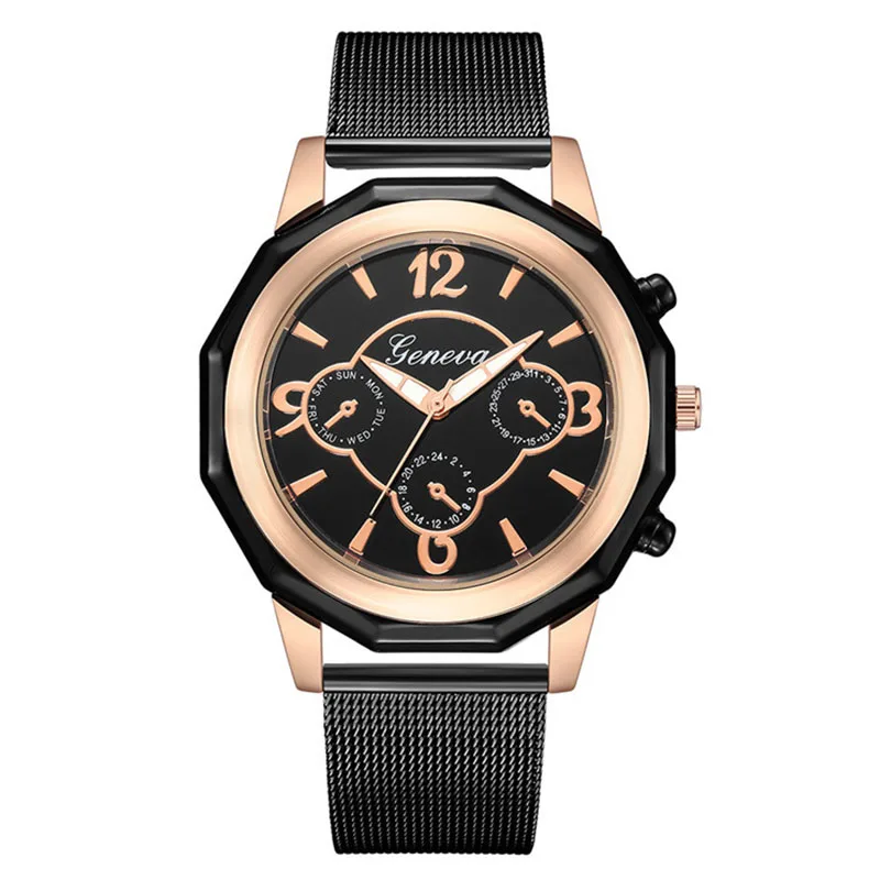2020 New Casual Analog Quartz Watches Mesh Stainless Steel Wristwatch Ladies Clock Creative Rhombus Women Gift Relogio Feminino
2020 New Casual Analog Quartz Watches Mesh Stainless Steel Wristwatch Ladies Clock Creative Rhombus Women Gift Relogio Feminino