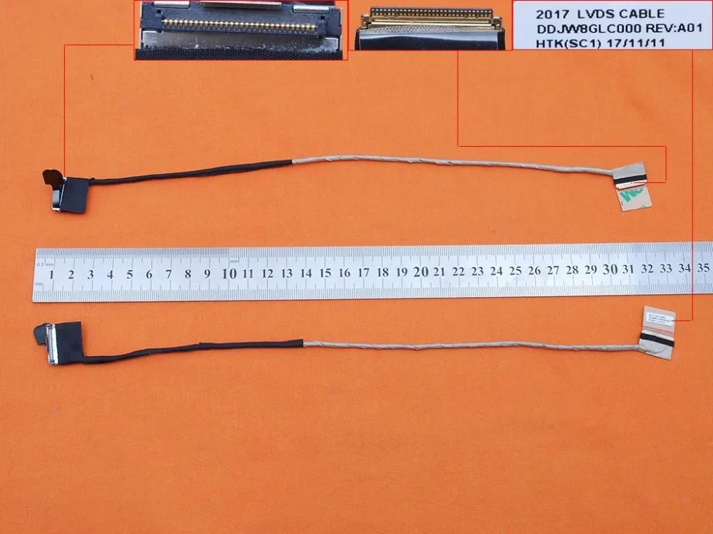 Новый кабель для ноутбука DELL 5480 V5480 5439 30pin PN: 0WXGVT DDJW8GLC000 LVDS разъем экрана
Новый кабель для ноутбука DELL 5480 V5480 5439 30pin PN: 0WXGVT DDJW8GLC000 LVDS разъем экрана