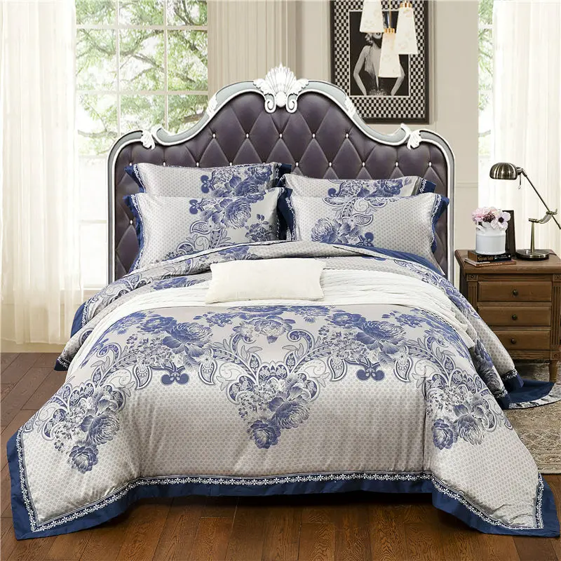 Green Jacquard Quilt Cover Set Queen King Size Bedclothes 4/6pcs Silk/Cotton Satin Fabric Bedding Set Bed Sheet Linen
Green Jacquard Quilt Cover Set Queen King Size Bedclothes 4/6pcs Silk/Cotton Satin Fabric Bedding Set Bed Sheet Linen