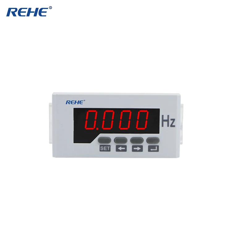 Цифровой Интеллектуальный однофазный измеритель частоты REHE RH F51 96*48 мм|measuring
