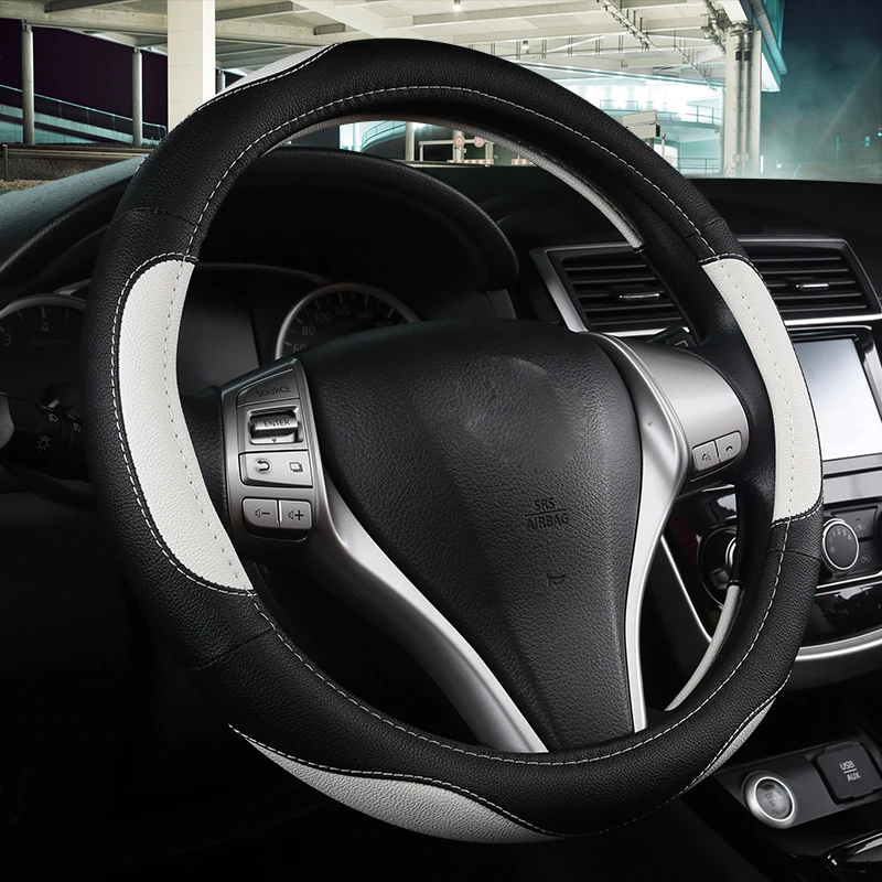 Car Steering Wheel Cover 7 Colors Anti-skid Wear-resistant For 37-38CM/14.5-15 inches Braid on the Steering wheel Car-styling
Car Steering Wheel Cover 7 Colors Anti-skid Wear-resistant For 37-38CM/14.5-15 inches Braid on the Steering wheel Car-styling