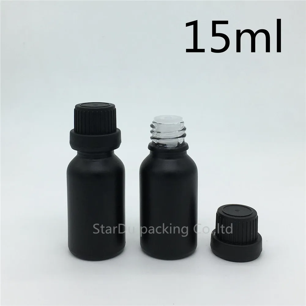 200pcs 15ML Black Frosted Glass Bottle 15cc Vials Essential Oil Bottle black tamper evident cap Perfume bottle
200pcs 15ML Black Frosted Glass Bottle 15cc Vials Essential Oil Bottle black tamper evident cap Perfume bottle
