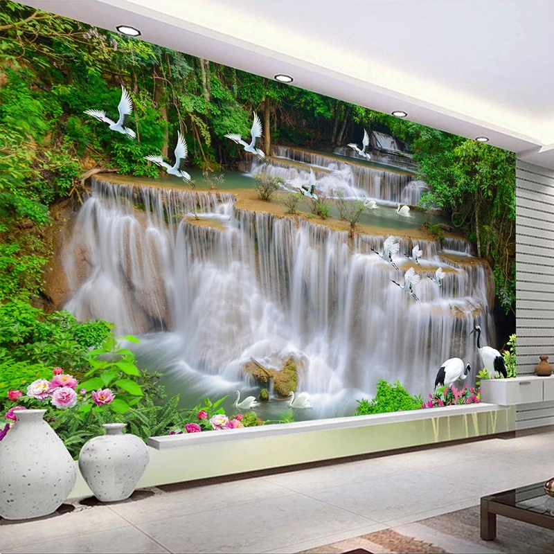 Custom 3D Photo Wallpaper Waterfall Scenery Waterproof Self Adhesive Mural Papel De Parede Living Room Bedroom Background Wall
Custom 3D Photo Wallpaper Waterfall Scenery Waterproof Self Adhesive Mural Papel De Parede Living Room Bedroom Background Wall
