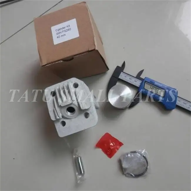 CYLINDER KIT 40MM FOR ST. FS280 FS290 & MORE 2 STROKE TRIMMER W/ ZYLINDER PISTON RING PIN CLIPS ASSEMBLY . # 4119 020 1207
CYLINDER KIT 40MM FOR ST. FS280 FS290 & MORE 2 STROKE TRIMMER W/ ZYLINDER PISTON RING PIN CLIPS ASSEMBLY . # 4119 020 1207