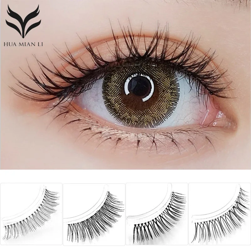 Fashion 3 Pairs Sharpened False Eyelashes 7 Types Handmade Transparent Terrier Fake Eyelashes Eye Makeup Tools Faux Cils
Fashion 3 Pairs Sharpened False Eyelashes 7 Types Handmade Transparent Terrier Fake Eyelashes Eye Makeup Tools Faux Cils