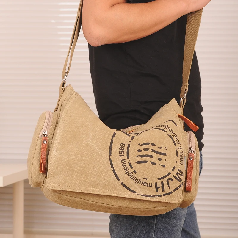 Manjianghong Leisure Canvas Men's Briefcase Bags Quality Guaranteed Man's Shoulder Bag Fashion Business Functional Messenger Bag
Manjianghong Leisure Canvas Men's Briefcase Bags Quality Guaranteed Man's Shoulder Bag Fashion Business Functional Messenger Bag