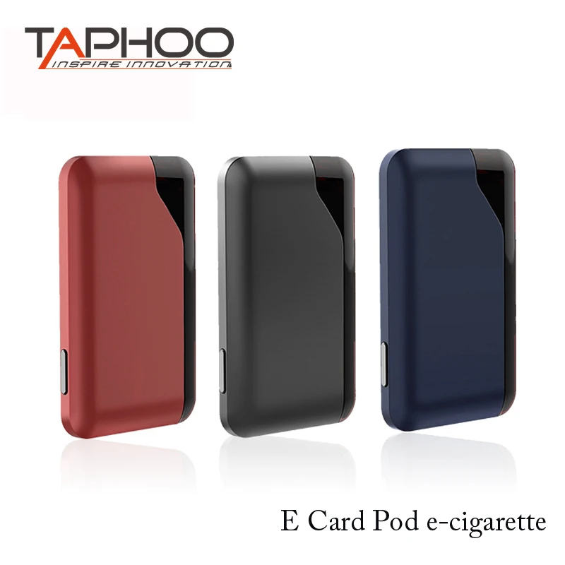 Taphoo E Card Pod картридж легко заправляется vape kit Сигареты 2 мл с испарителем 400 мАч