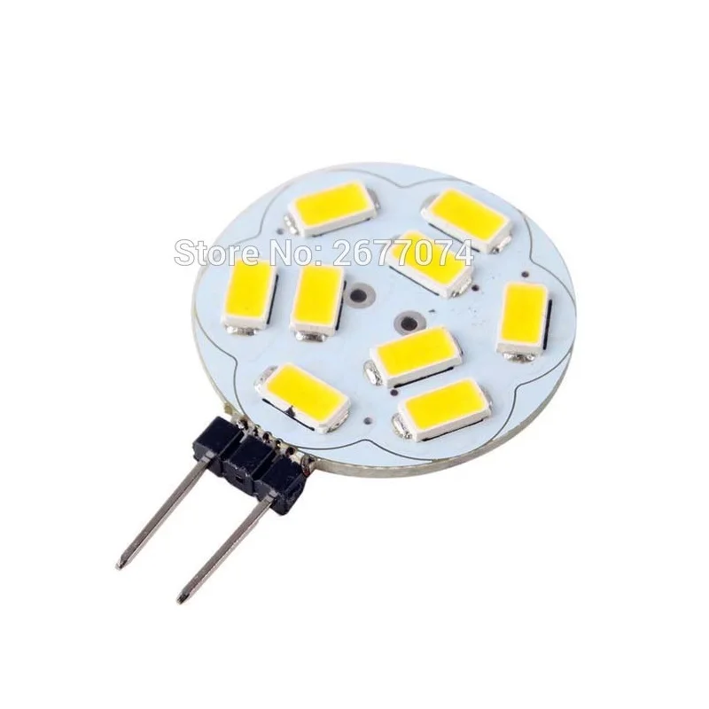 

G4 9LEDS 5730 3W Mini LED Bulb Replace Halogen Chandelier 600LM DC AC8-20V Warm White or Cool White LED Spotlight 1PCS JTFL074-1