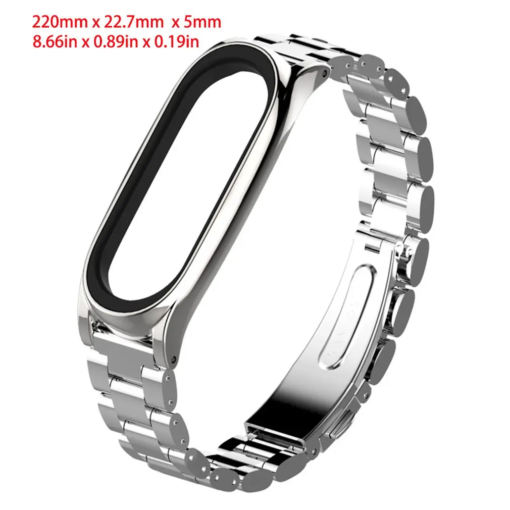 For Mi Band 3 Screwless Bracelet Strap Stainless Steel Metal Strap For Mi Band 3 Wristband Strap Wristband 2019
For Mi Band 3 Screwless Bracelet Strap Stainless Steel Metal Strap For Mi Band 3 Wristband Strap Wristband 2019