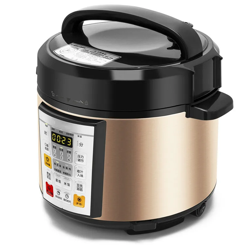 

Electric Pressure Cookers pressure cooker 5L / 6L high capacity double bile high household intelligence.NEW