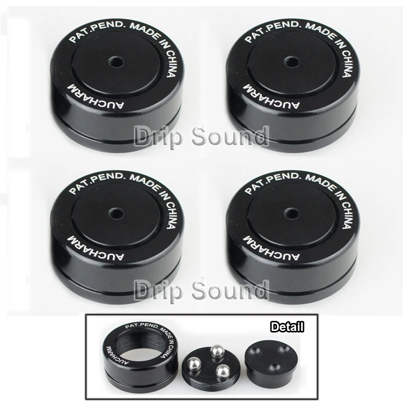 4pcs 39mm Aluminium Speaker Spike Pad Steel Ball Shock-absorbing Isolation Stand Feet Adjustable Damping Nail #2
4pcs 39mm Aluminium Speaker Spike Pad Steel Ball Shock-absorbing Isolation Stand Feet Adjustable Damping Nail #2