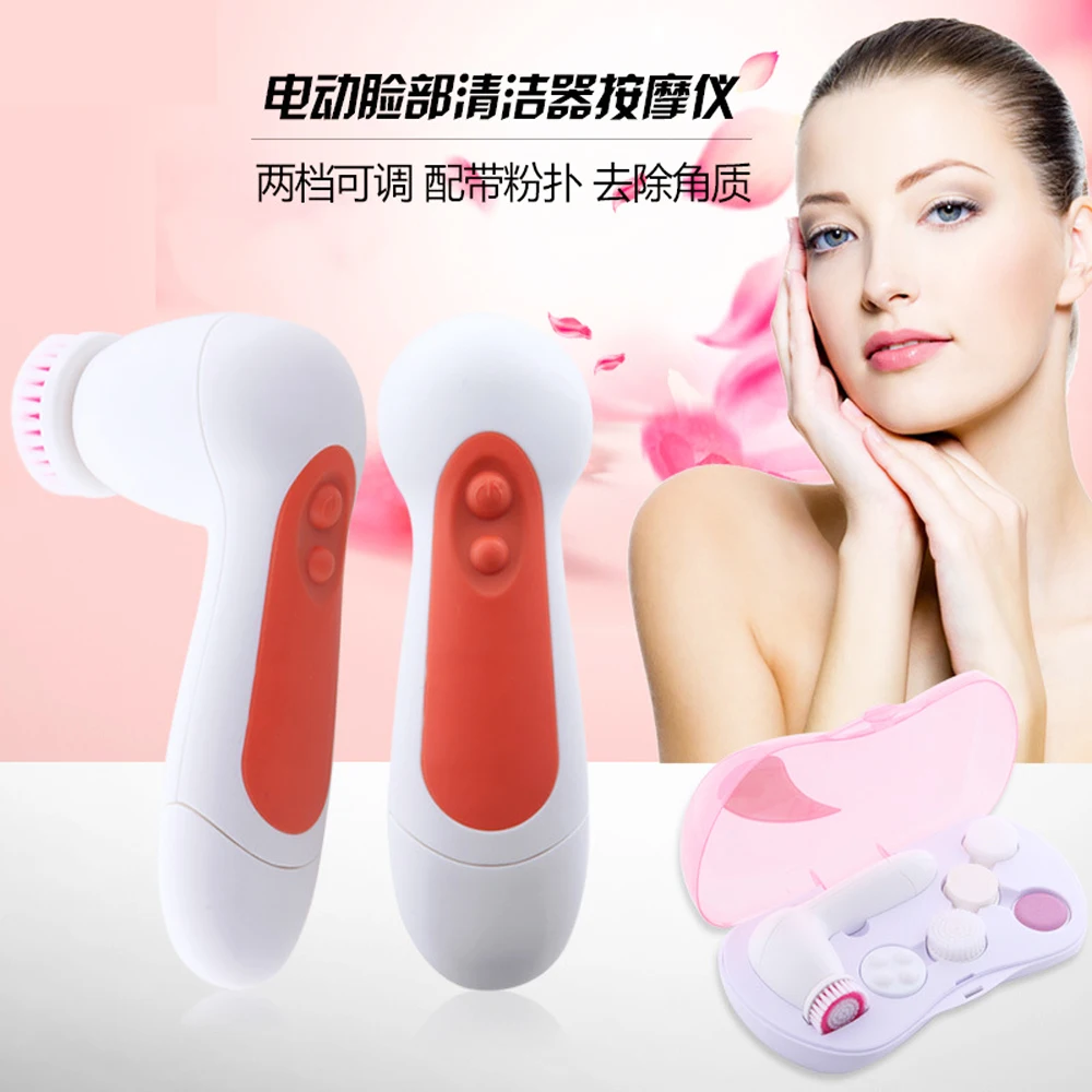 Powerful vibration 6 and 1 rechargeable electric cleaner cleaning face massager lifting fastening surface beauty machine AE-805A
Powerful vibration 6 and 1 rechargeable electric cleaner cleaning face massager lifting fastening surface beauty machine AE-805A