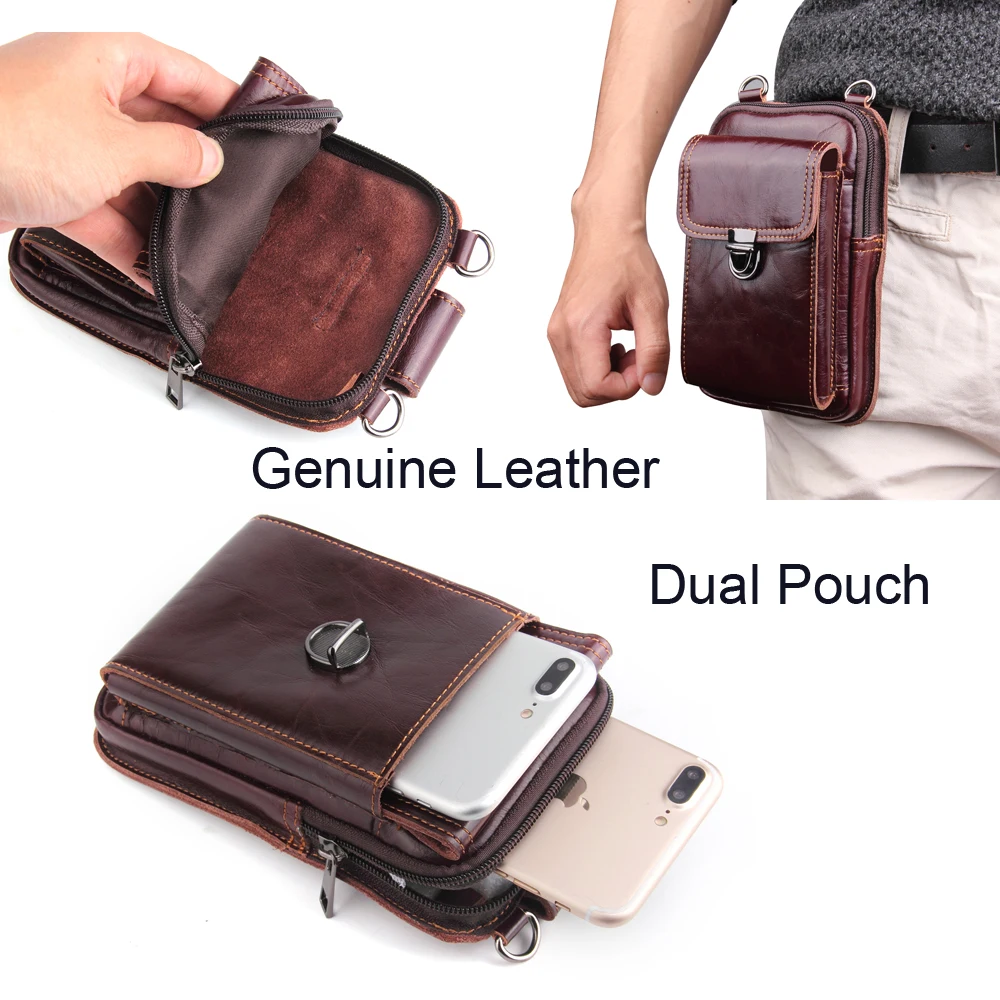 Genuine Leather Pouch Shoulder Belt Mobile Phone Case Bags For Galaxy S9/S9+/S8/S8 Plus S8+/J7 Prime (2018)/S6 edge Plus/J7 Max
Genuine Leather Pouch Shoulder Belt Mobile Phone Case Bags For Galaxy S9/S9+/S8/S8 Plus S8+/J7 Prime (2018)/S6 edge Plus/J7 Max