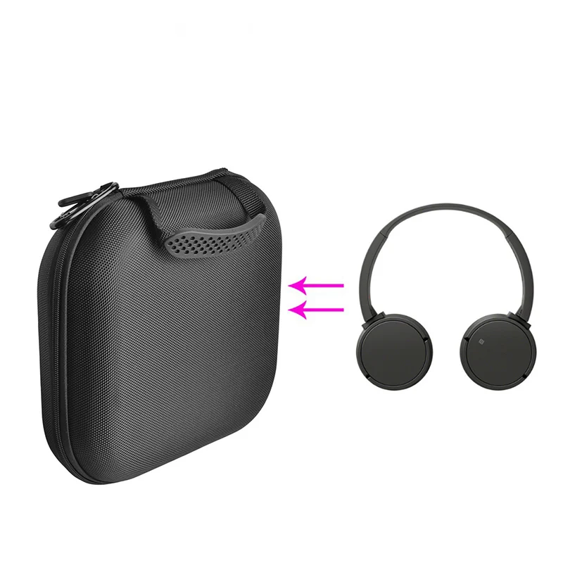 Портативный чехол для наушников SONY Bluetooth 25x22x7cm переноски на улице|Аксессуары наушников| |