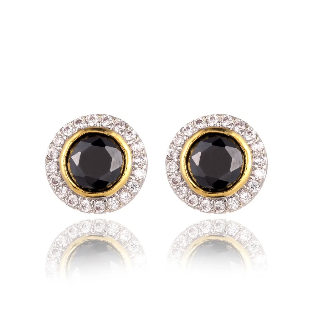 GrayBirds New Unisex Earring Two Tone Plated For Men And Women Round High Quality AAA Blue And Black Big CZ TSE005
GrayBirds New Unisex Earring Two Tone Plated For Men And Women Round High Quality AAA Blue And Black Big CZ TSE005