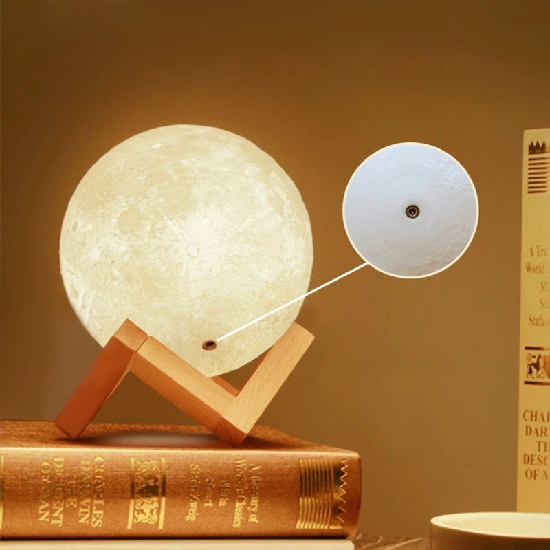 3D Magical LED Luna Night Light Moon Lamp Desk USB Charging Touch Control Home Decor
3D Magical LED Luna Night Light Moon Lamp Desk USB Charging Touch Control Home Decor