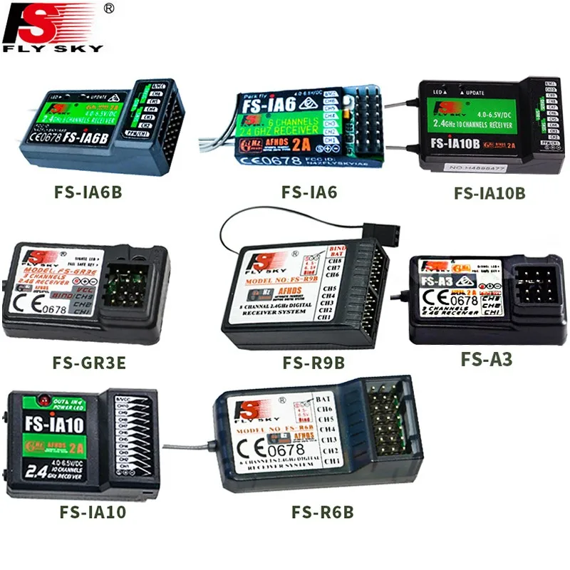 Flysky FS-GR3E FS-A3 FS-A6 FS-R6B FS-X6B FS-iA6 FS-iA6B FS-BS6 FS-A8S FS-R9B FS-iA10 FS-iA10B Rc Receiver for Flysky Transmitter
Flysky FS-GR3E FS-A3 FS-A6 FS-R6B FS-X6B FS-iA6 FS-iA6B FS-BS6 FS-A8S FS-R9B FS-iA10 FS-iA10B Rc Receiver for Flysky Transmitter