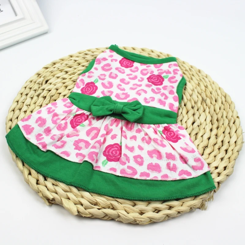 Pet Summer Dogs Skirt Clothes Small Dog Dress Pet Tutu Dress Flower Bow Pattern Dog Clothes BE-BFL024
Pet Summer Dogs Skirt Clothes Small Dog Dress Pet Tutu Dress Flower Bow Pattern Dog Clothes BE-BFL024