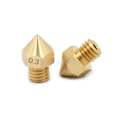 5pcs/lot 0.2mm Brass Mk8 Nozzle for For 1.75MM Filament MakerBot Replacement Print Head Extruder 3D Printer parts
5pcs/lot 0.2mm Brass Mk8 Nozzle for For 1.75MM Filament MakerBot Replacement Print Head Extruder 3D Printer parts