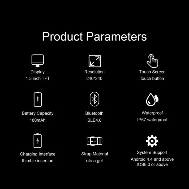 Smart Bracelet Tracking Alarm Intelligent Reminder Health Monitoring Sports Bracelet
Smart Bracelet Tracking Alarm Intelligent Reminder Health Monitoring Sports Bracelet